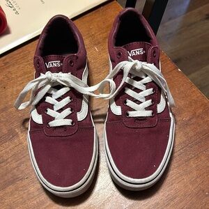 EUC VANS WOMANS SIZE 8.5